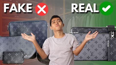 fake lv man bag|check if louis vuitton is real.